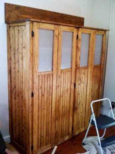 Beautiful Handmade Wooden Pantry Cabinet